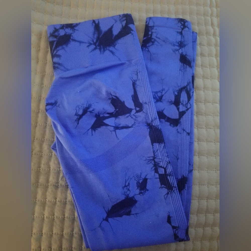 tye dye leggings